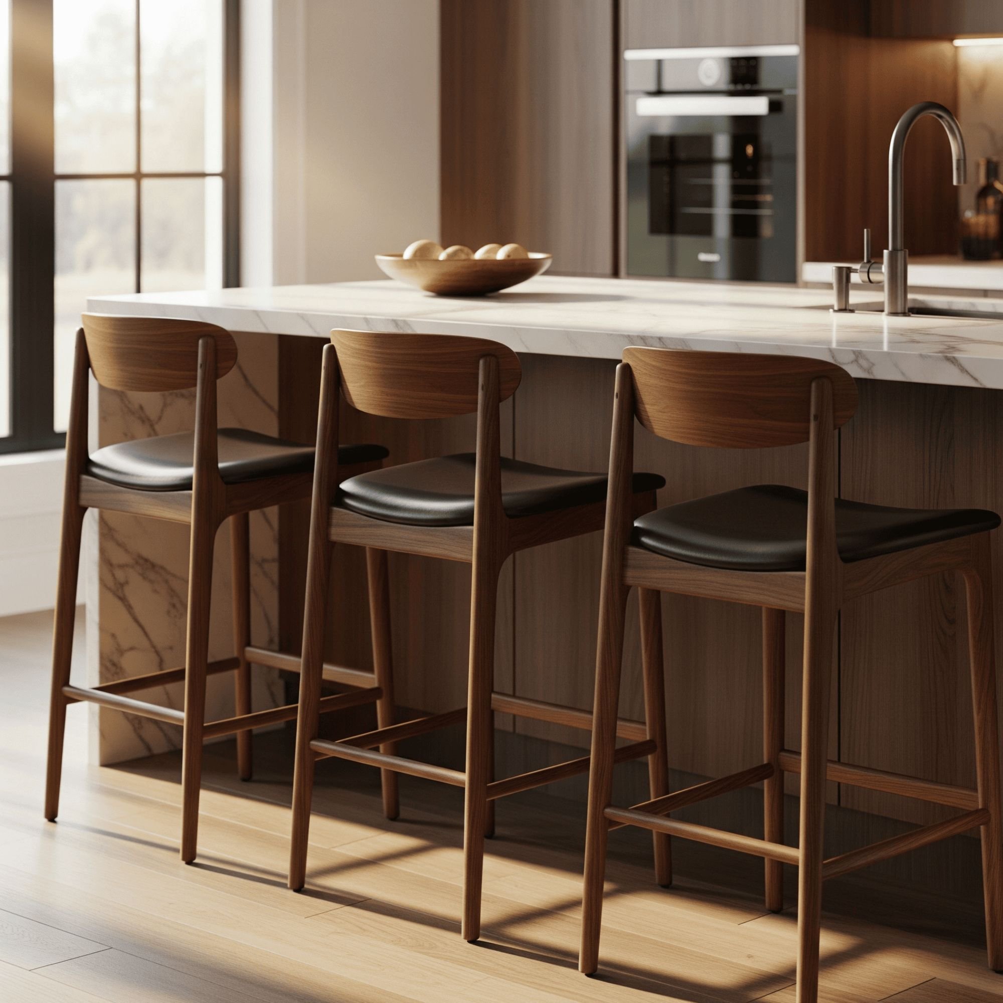 Melhores banquetas de madeira para cozinha rustica