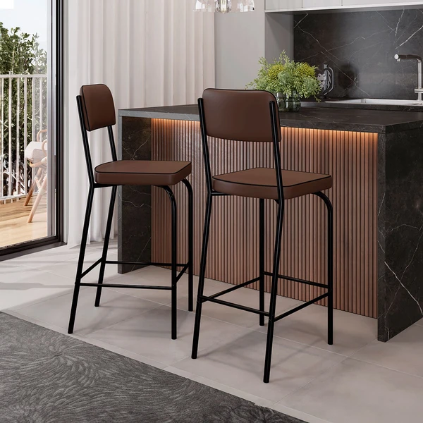 Melhores banquetas de madeira para cozinha rustica