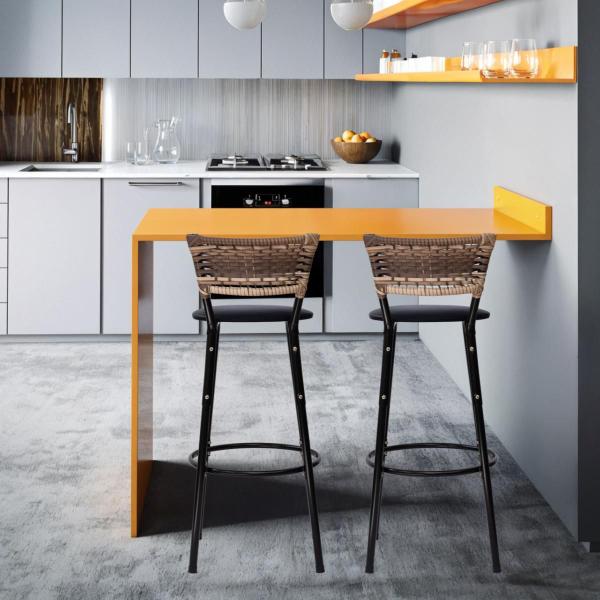 Como medir o espaço ideal para suas banquetas de cozinha