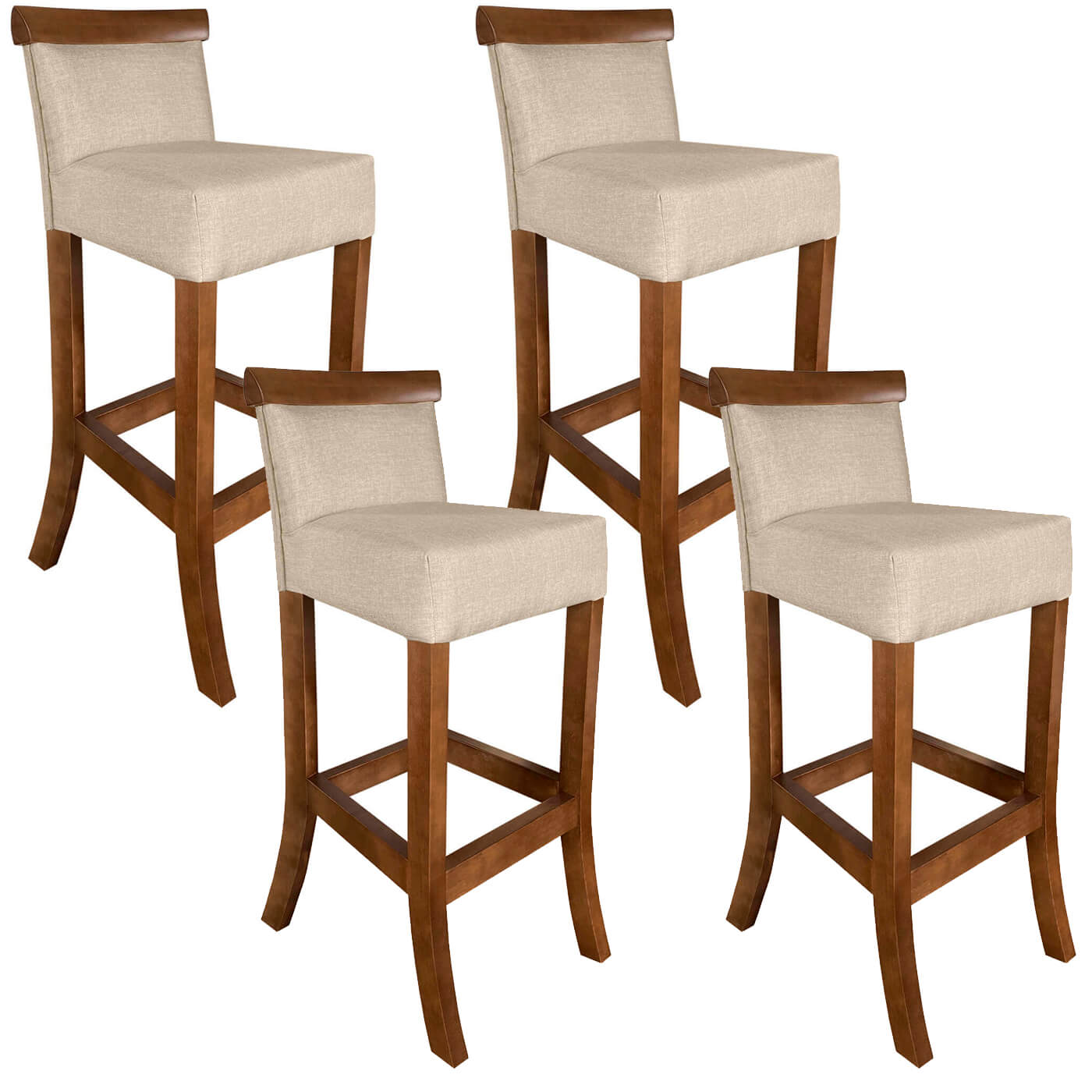 Banquetas com encosto vs. sem encosto: qual a melhor para você?