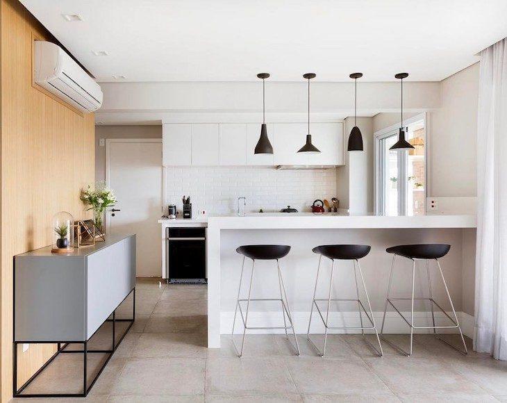 Como medir o espaço ideal para suas banquetas de cozinha