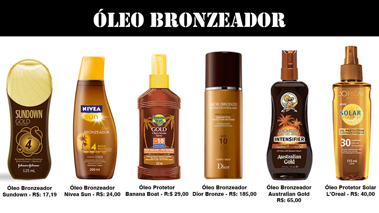 acelerador de bronzeado com proteção solar