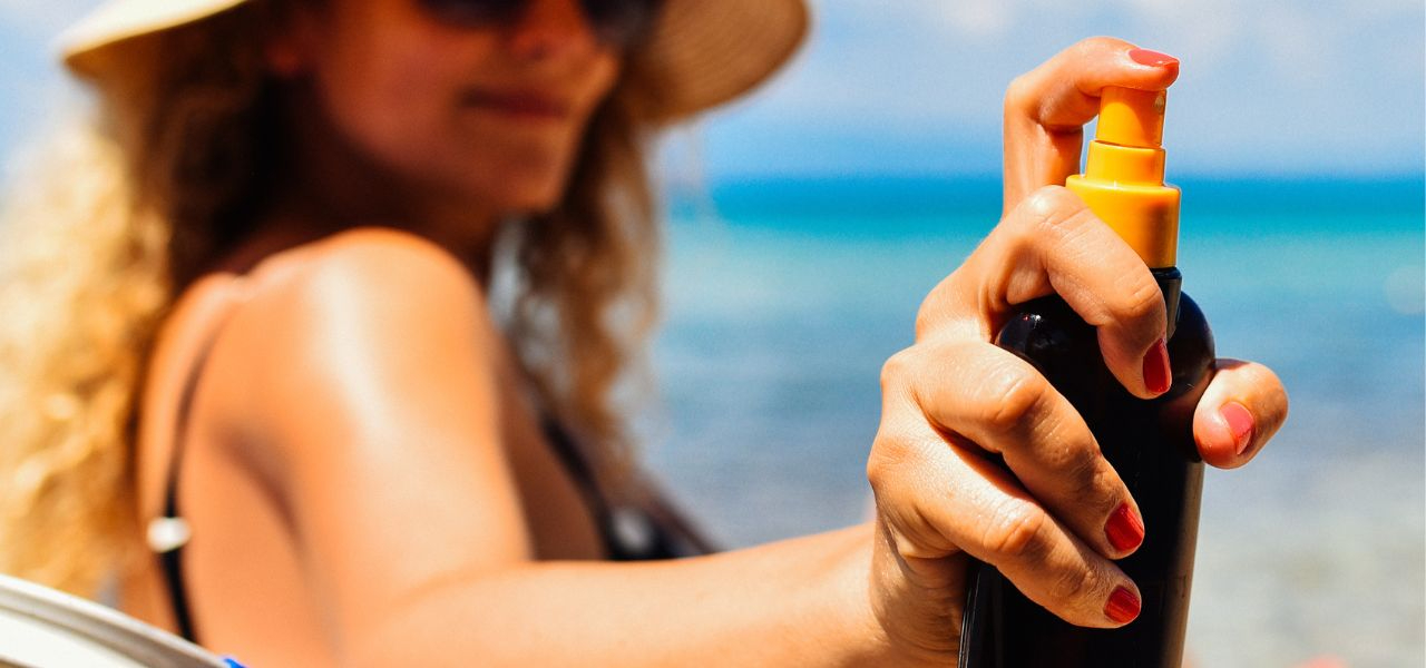 bronzeador para pele morena
