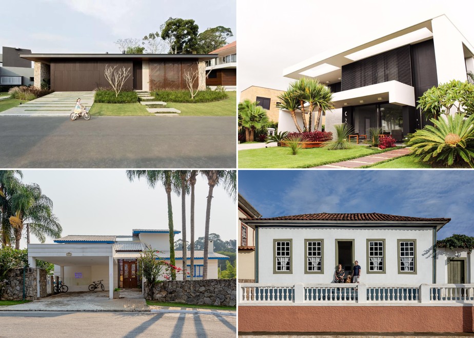 Descubra as tendências de cores de fachada para 2026: Greiges e tons naturais