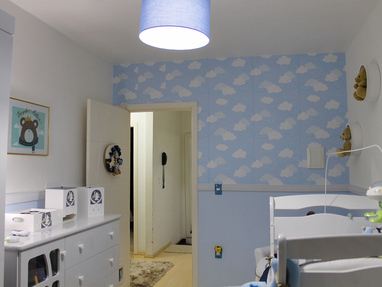 Melhores cores para pintar quarto de bebê masculino