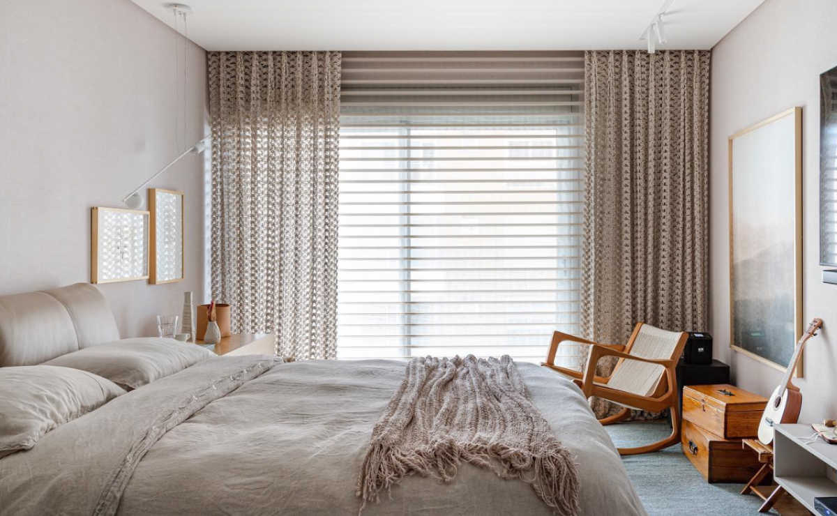 tipos de materiais de cortinas blackout