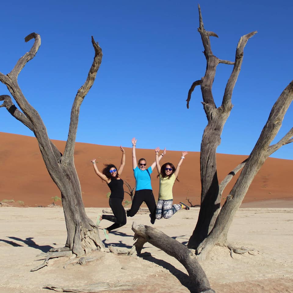 Melhores destinos para mulheres solo na Namíbia e Botswana