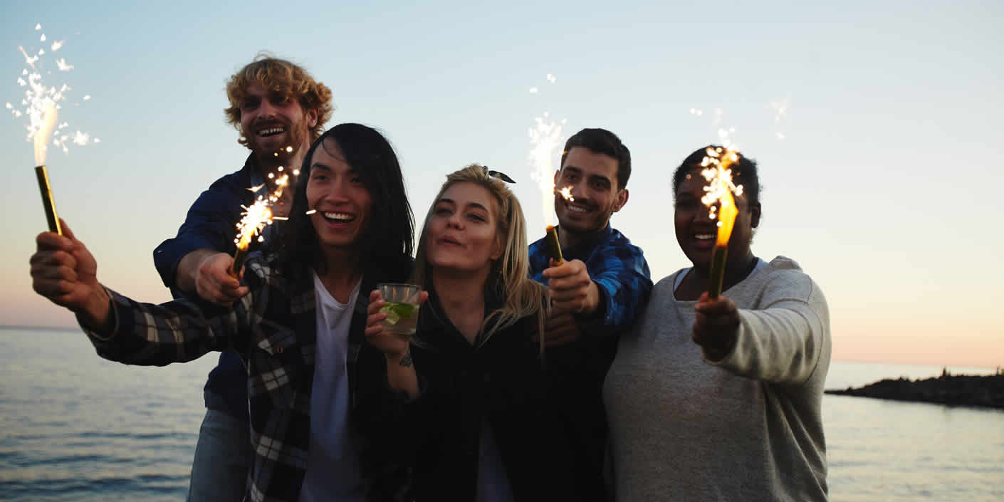 Melhores destinos para passar o Réveillon sozinha com segurança
