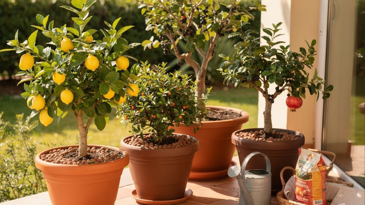 Melhores frutíferas para plantar direto no chão do jardim
