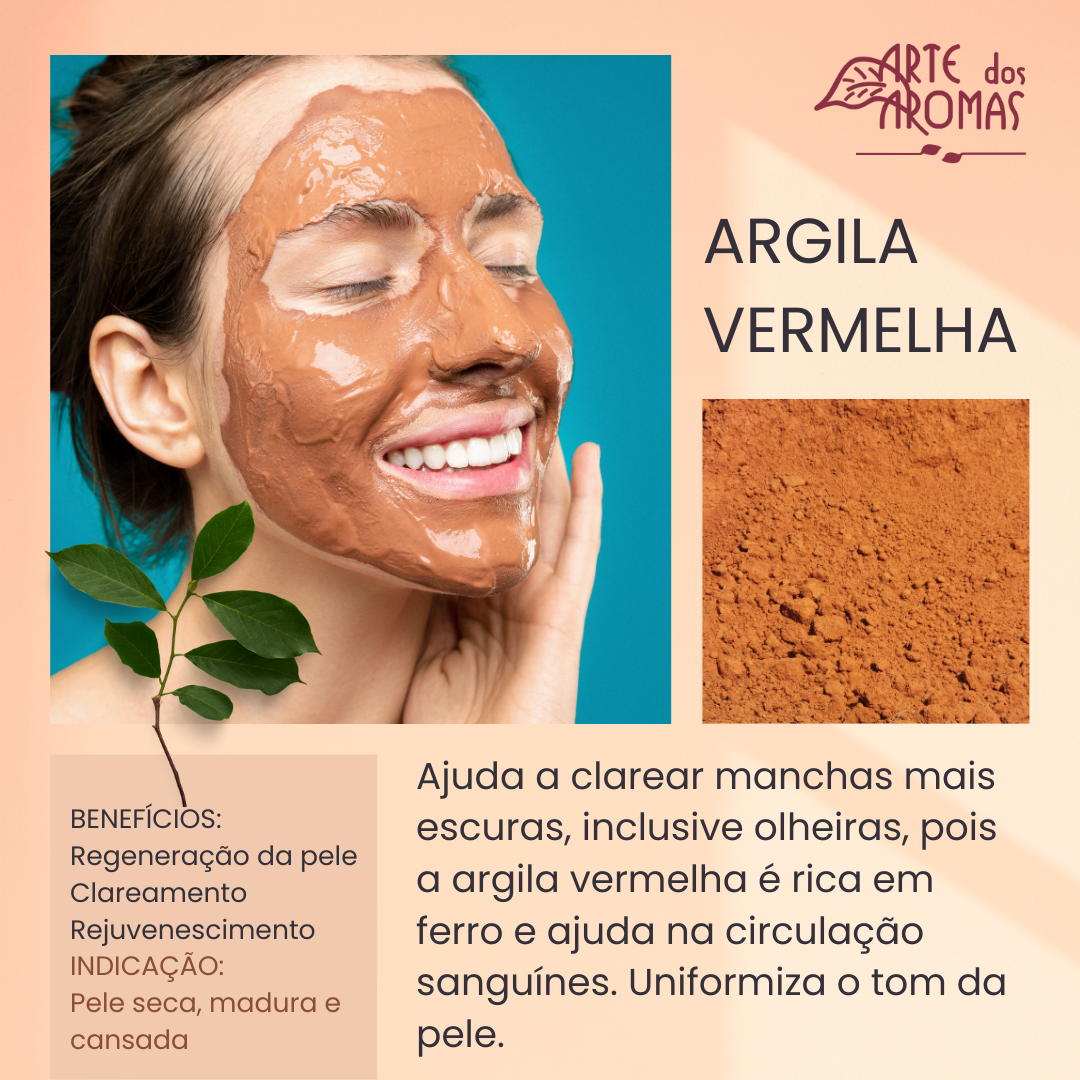 melhor argila para clarear manchas