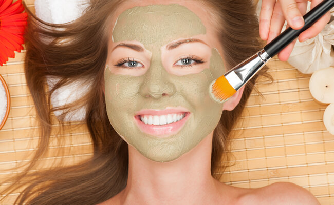 máscara de argila para pele oleosa