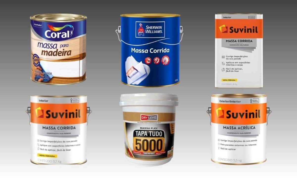 Melhores massas para corrigir imperfeições na parede