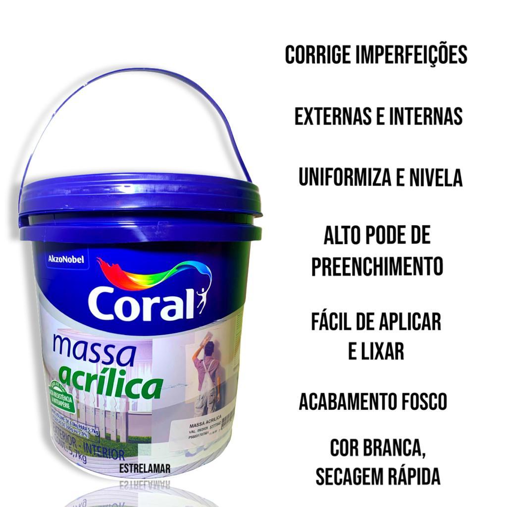 massa acrilica vs massa corrida exterior