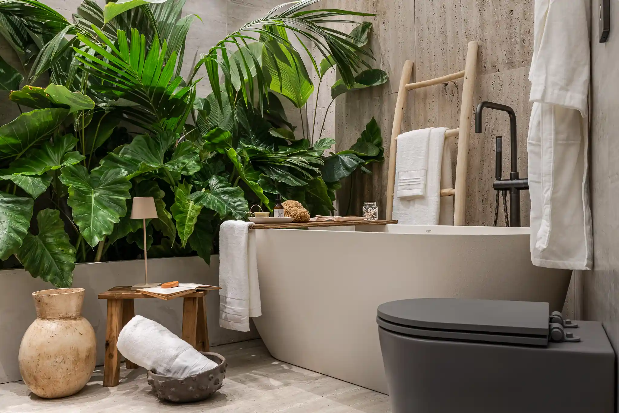 plantas para banheiro com pouca luz natural