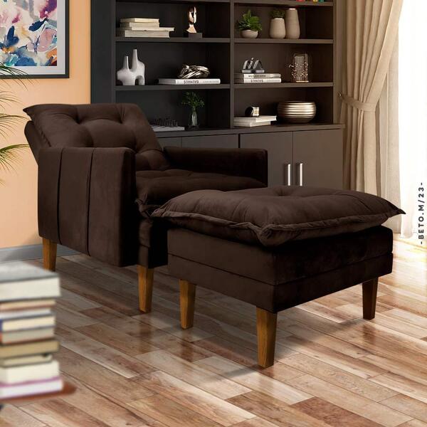 poltrona com tecnologia elétrica para relaxar