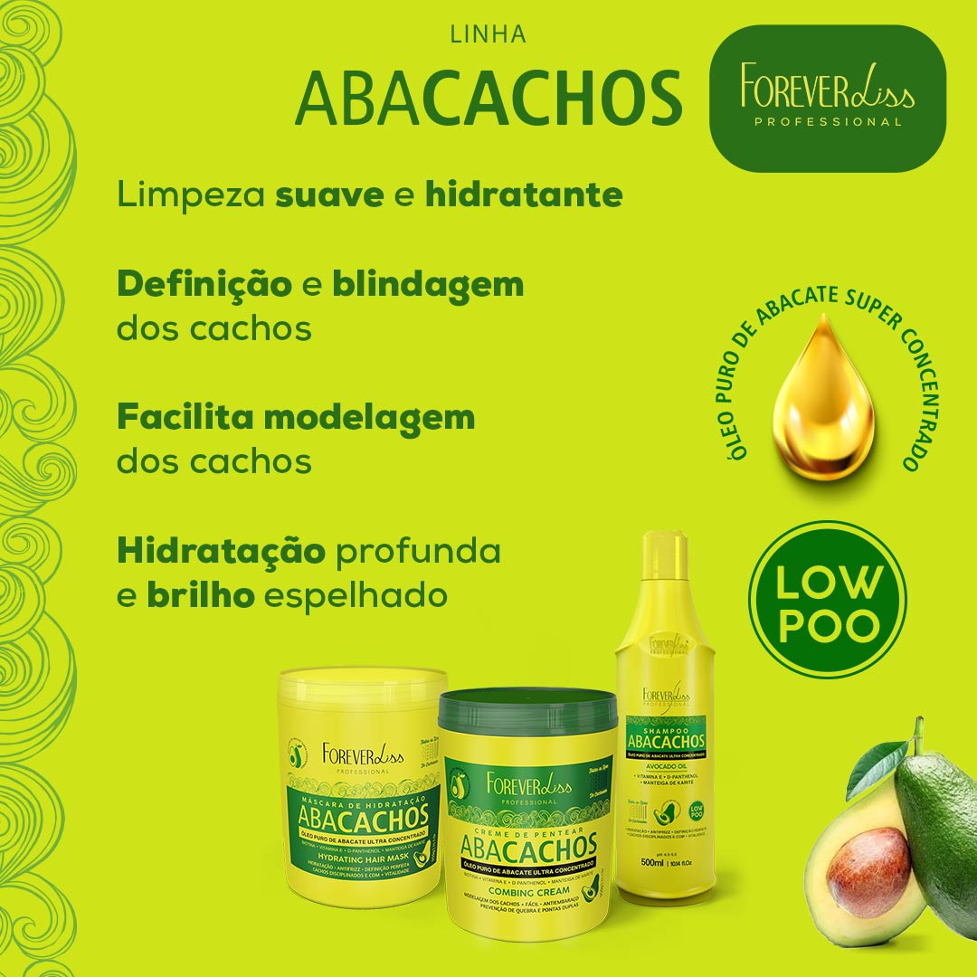 Cremes de Pentear para definição e controle de volume
