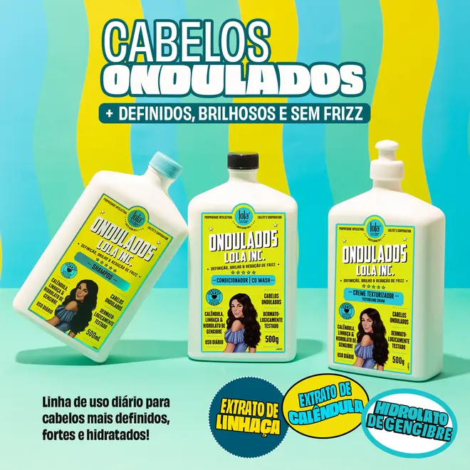 Cremes de Pentear para definição e controle de volume