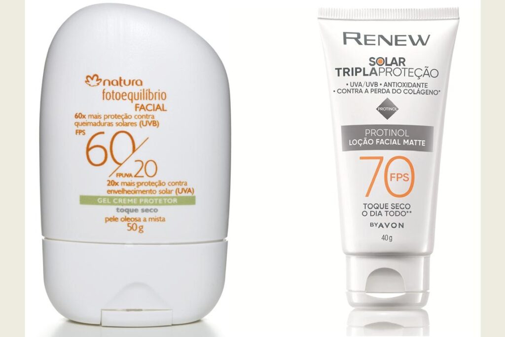 protetor solar facial controle de oleosidade matte