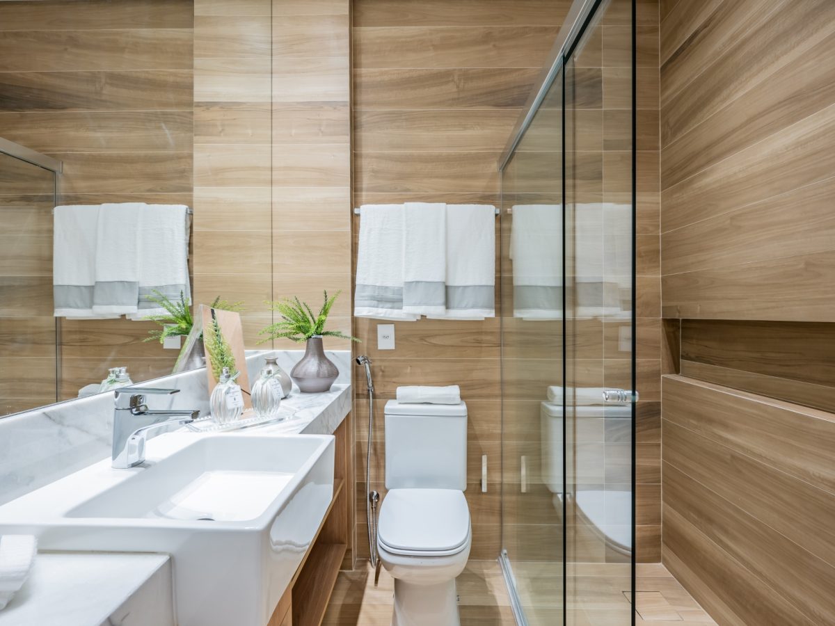 revestimento banheiro moderno 2025