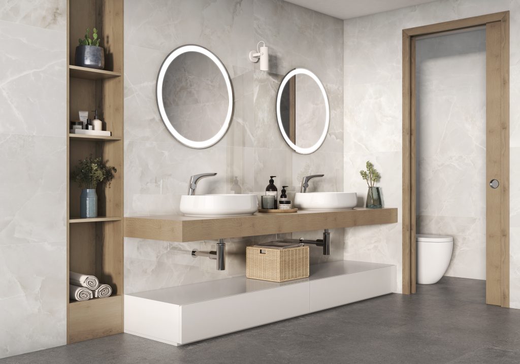 revestimento banheiro moderno 2025