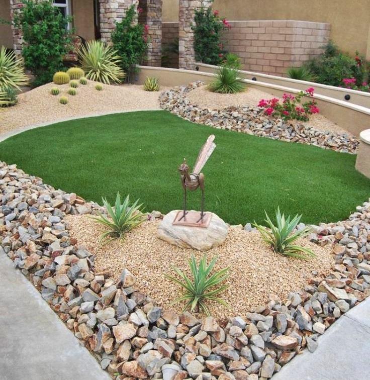 Melhores tipos de pedras para decorar jardins internos