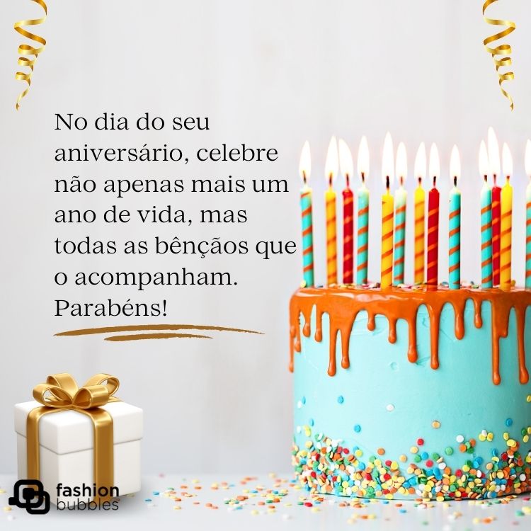 feliz aniversário bolo whatsapp
