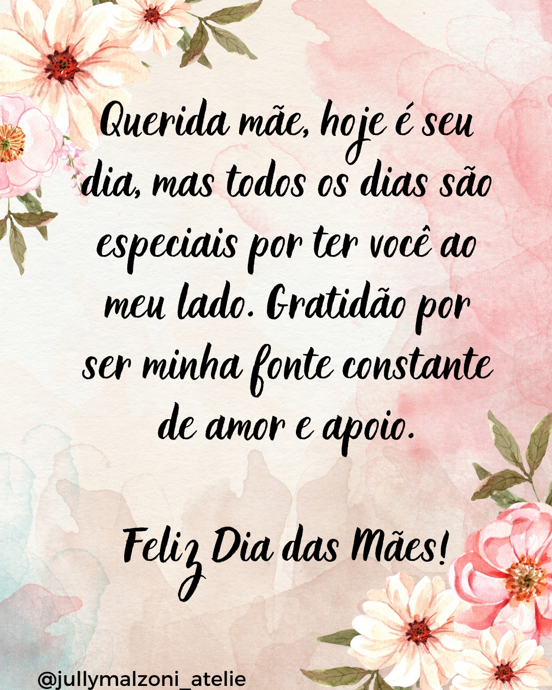 mensagens curtas dia das mães