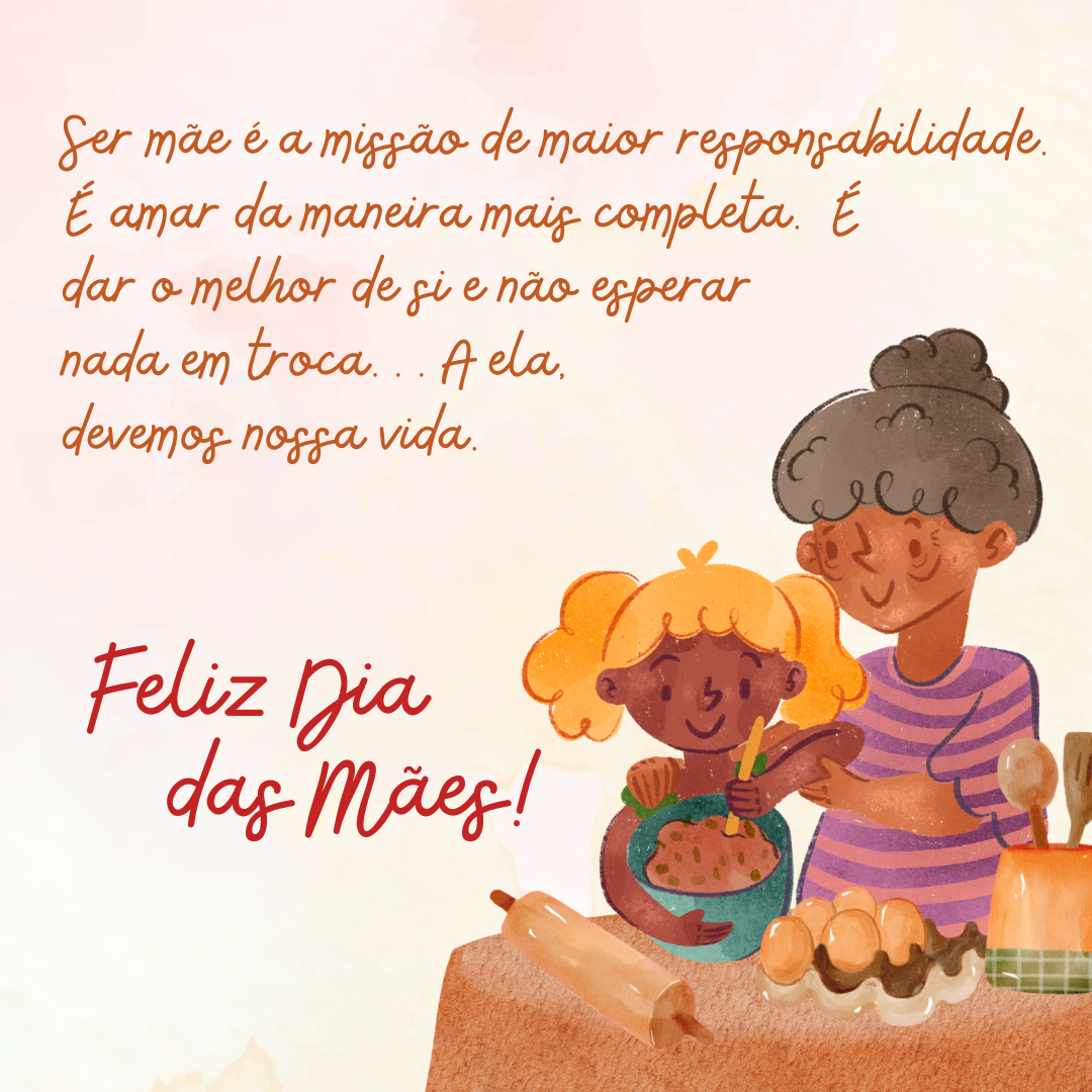 homenagem dia das mães
