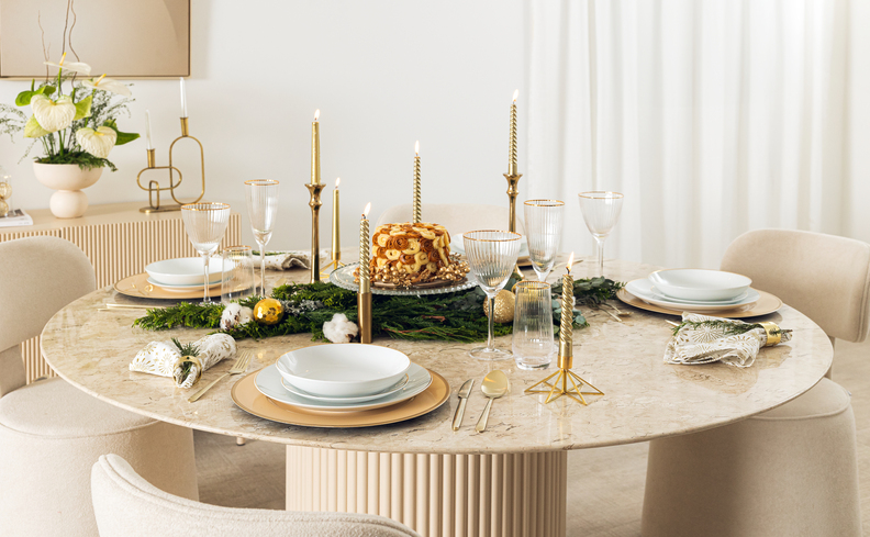 ideias para mesa de natal