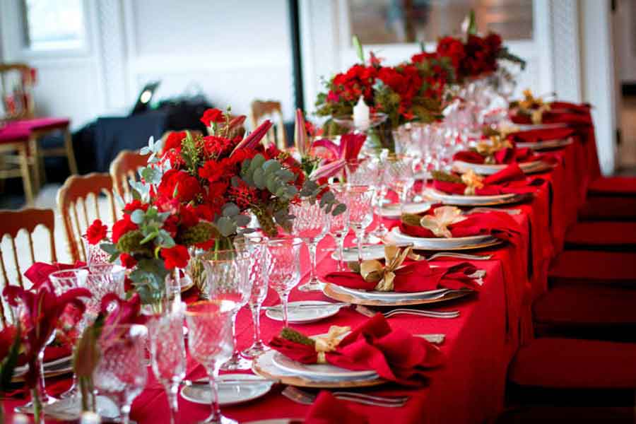 tendências decoração mesa natal 2026