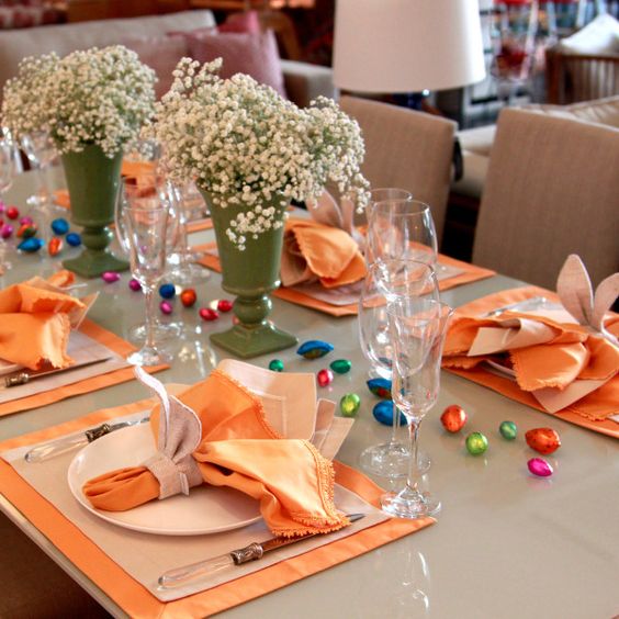 quanto custa decorar mesa de páscoa gastando pouco