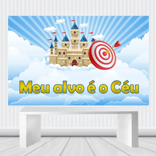 decoração meu alvo é o céu vs decoração nuvens e estrelas