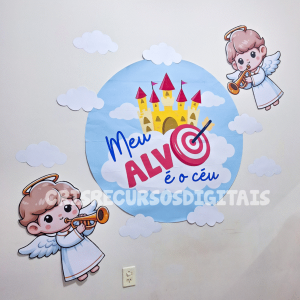 meu alvo é o céu decoração