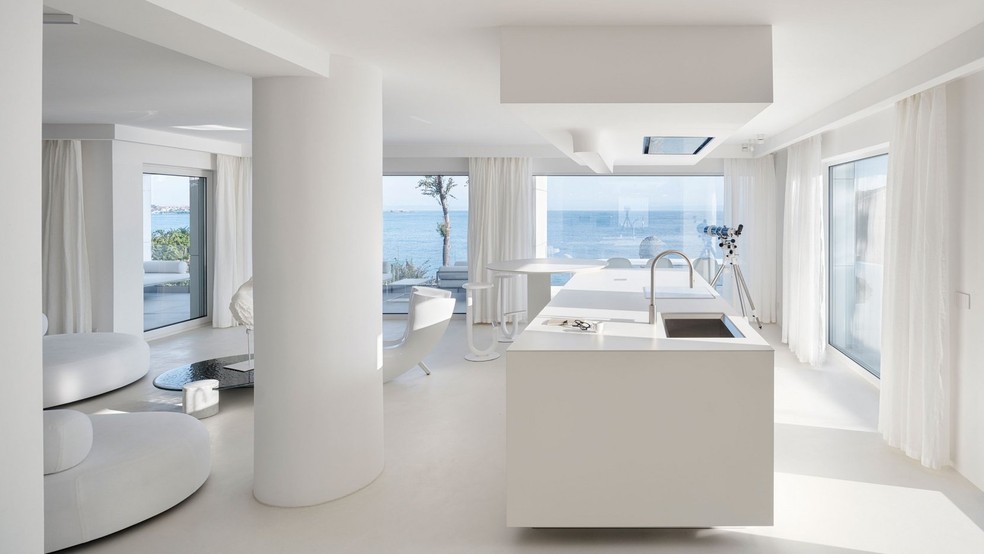 como aplicar decoração minimalista em cozinha pequena