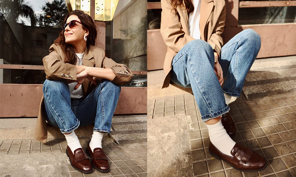 mocassim com meia branca como usar