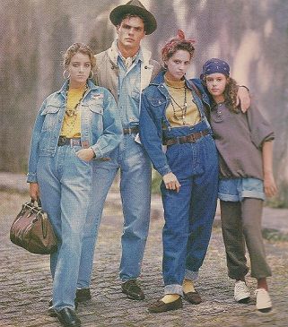 moda anos 80 brasil vs moda atual