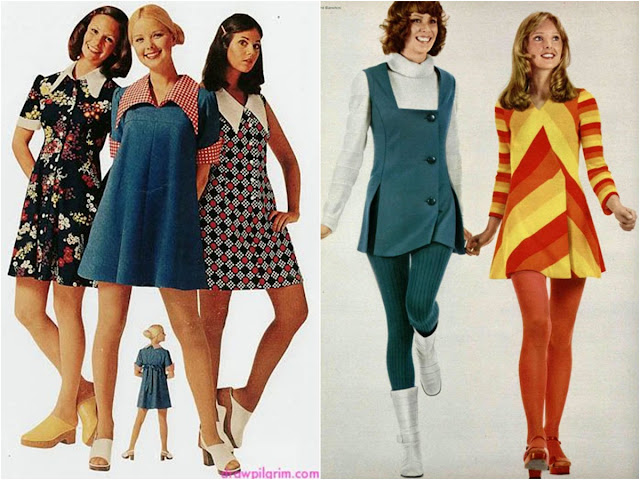 história da moda anos 70