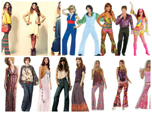 roupas estilo anos 70