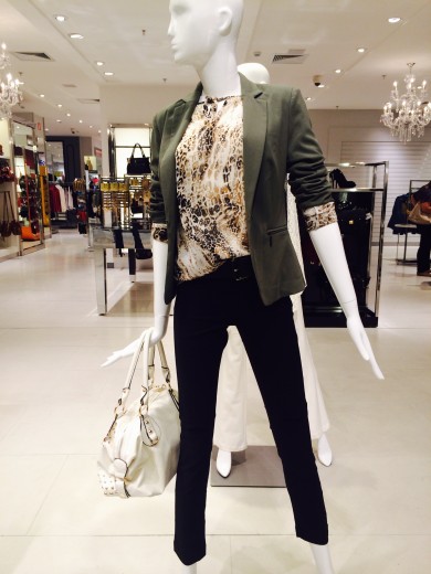 vestido longo estampado moda cea