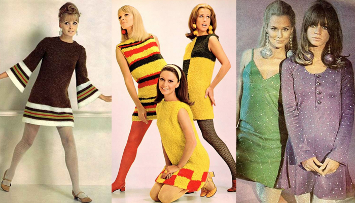 moda feminina anos 60