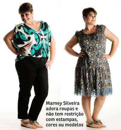 como usar estampa floral plus size