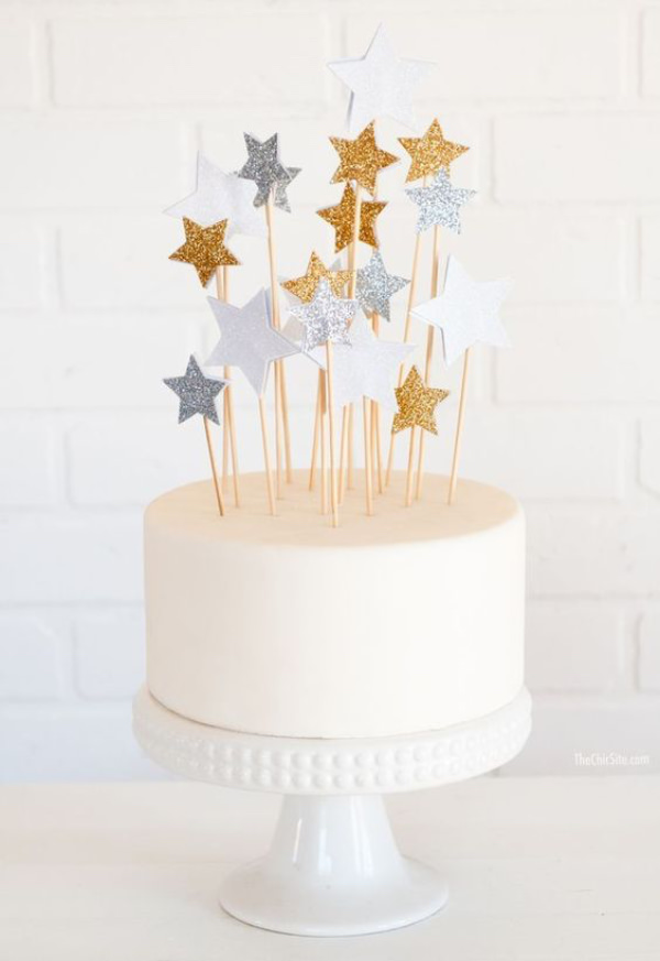 long cake decoração