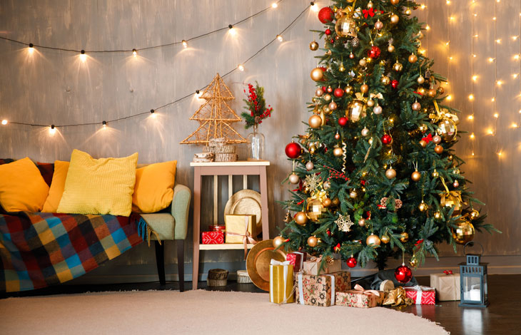 cores de decoração de natal 2026