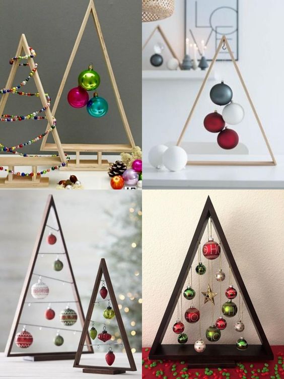 decoração de natal com materiais reciclados