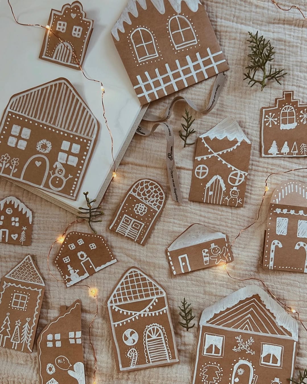 modelos de decoração de natal escandinava