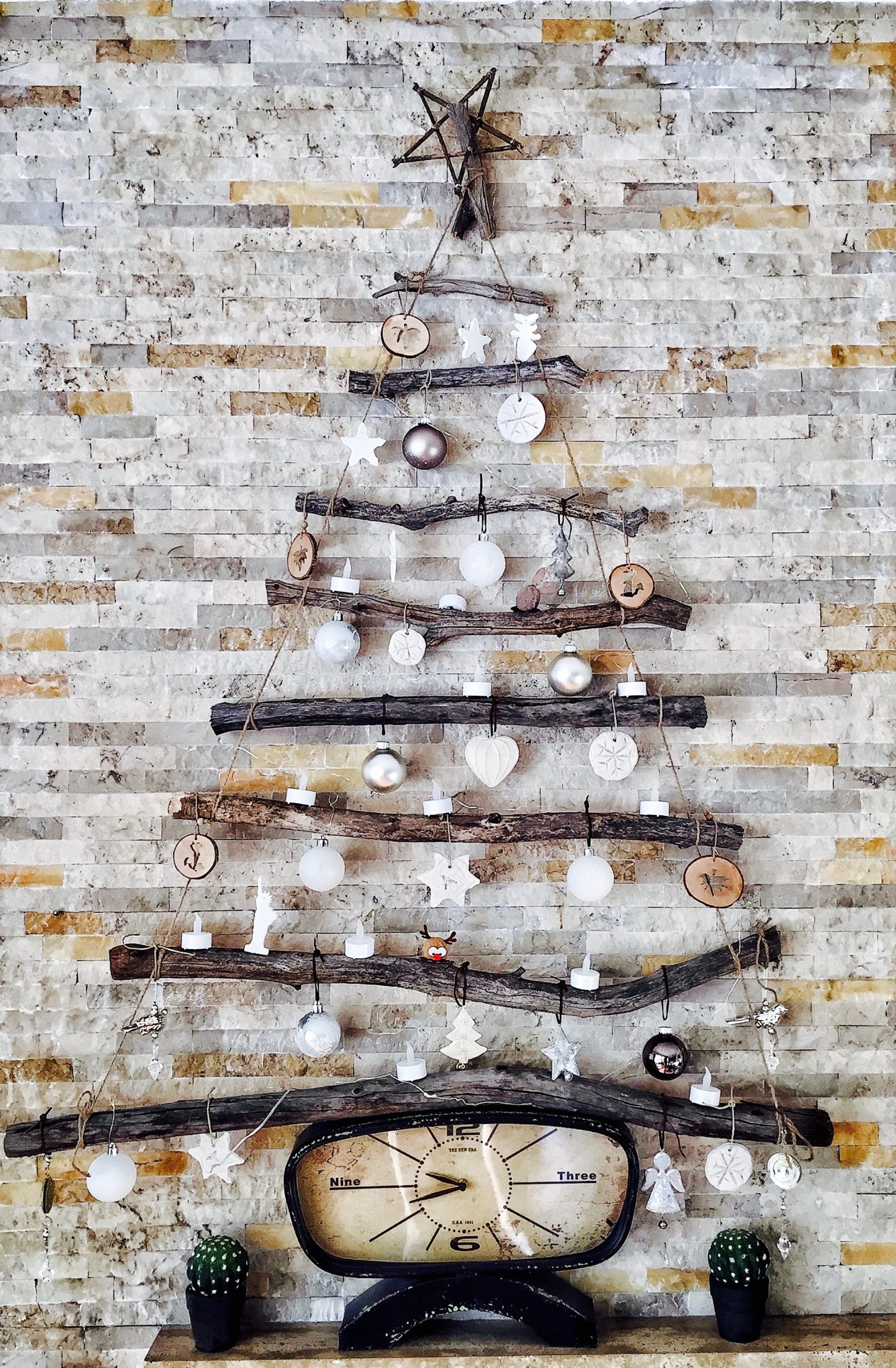 modelos de decoração de natal com luzes