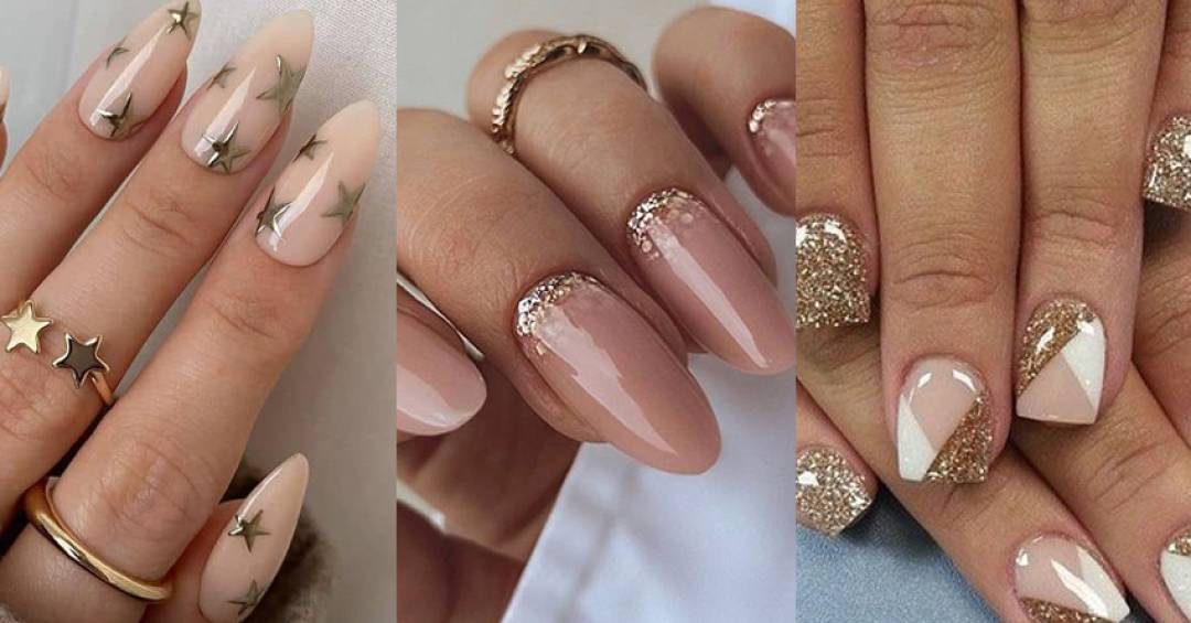 unhas francesinha ano novo