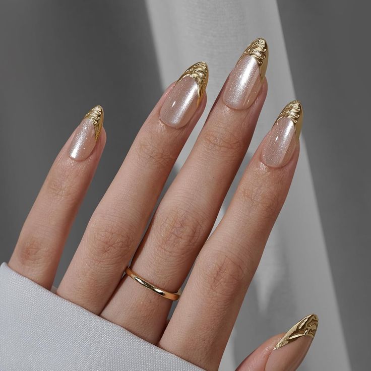 unhas curtas decoradas fim de ano