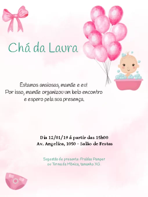 Os Melhores Temas para Convite de Chá de Bebê em 2024