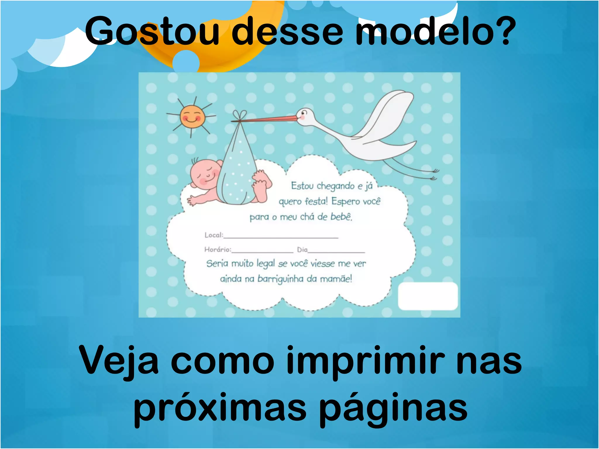 Os Melhores Temas para Convite de Chá de Bebê em 2024